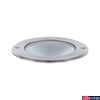 Kép 4/6 - Paulmann 94387 LED Recessed Floor kültéri beépíthető lámpa, szálcsiszolt, 3000K melegfehér, beépített LED, 620 lm, IP67