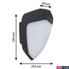 Kép 4/8 - Paulmann 94517 Outdoor Ikosea kültéri fali lámpa, antracit, 3000K melegfehér, 350 lm, IP44