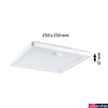 Kép 4/11 - Paulmann 94663 Outdoor Lamina Panel kültéri mennyezeti lámpa, fehér, 3000K melegfehér, 950 lm, IP44