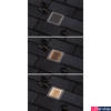 Kép 4/8 - Paulmann 94724 Outdoor Solar kültéri beépíthető lámpa, négyzet, fehér, 2200K ultra-melegfehér, 4 lm, IP67