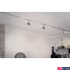 Kép 3/5 - Paulmann 95271 URail Circle sínre szerelhető spotlámpa, beépített LED, 230V, 5W, 2700K melegfehér, 308 lm, matt króm, 90°