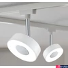 Kép 3/5 - Paulmann 95272 URail Circle sínre szerelhető spotlámpa, beépített LED, 230V, 5W, 2700K melegfehér, 308 lm, fehér, 90°