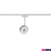 Kép 3/4 - Paulmann 95474 URail Pellet sínre szerelhető lámpa, beépített LED, 230V, 4W, 2700K melegfehér, 240 lm, fehér/matt króm, 40°