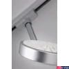 Kép 3/5 - Paulmann 96891 URail Discus sínes LED spotlámpa, beépített LED, 5,5W, 430 lm, 2700K melegfehér, matt króm, fényerőszabályozható