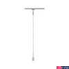 Kép 4/4 - Paulmann 96969 URail Basic-Pendulum sínre szerelhető függeszték, bura nélkül, E14 foglalattal, max 20W, matt króm  