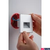 Kép 3/5 - Paulmann 99495 Edge beépíthető lámpa, 80 mmx80 mm, négyzet, króm, 2700K melegfehér, beépített LED, 116 lm, IP20