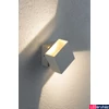 Kép 4/5 - Paulmann 18003 Cybo kültéri fali lámpa, lefelé és felfelé világít, 90°-ban forgatható, fehér, 2700K melegfehér, beépített LED, 355 lm, IP65