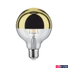 Kép 4/5 - Paulmann 28675 Design fényforrás, tükör hatású, arany, fényerőszabályozható, arany, 2700K melegfehér, E27 foglalat, 600 lm