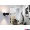 Kép 5/10 - Paulmann 79769 Led wall Sabik fali lámpa, fekete, 2700K melegfehér, beépített LED, 390 lm, IP44