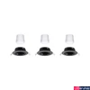 Kép 5/6 - Paulmann 92465 LED Recessed Base Coin spotlámpa, fekete, 3000K melegfehér, 430 lm, IP20