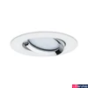 Kép 5/6 - Paulmann 93685 Nova Plus fürdőszobai beépíthető lámpa, kerek, billenthető, fényerőszabályozható, króm, Coin foglalat, 425 lm, IP65