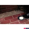 Kép 4/5 - Paulmann 93788 Floor kültéri beépíthető lámpa, kerek, talajba süllyeszthető, szálcsiszolt, 2700K melegfehér, beépített LED, 30 lm, IP67
