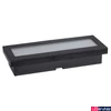 Kép 5/6 - Paulmann 94576 Outdoor Solar kültéri beépíthető lámpa, négyzet, fekete, 3000K melegfehér, 0,12 lm, IP67