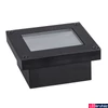 Kép 5/6 - Paulmann 94578 Outdoor Solar kültéri beépíthető lámpa, négyzet, fekete, 3000K melegfehér, 0,12 lm, IP67