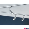 Kép 4/5 - Paulmann 95329 URail Pure I sínes lámpa, 230V, GU10 foglalattal, max 10W, matt króm/króm