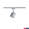 Kép 4/5 - Paulmann 95510 URail Cube sínes LED spotlámpa, beépített LED , 8W, 520 lm, 2700K melegfehér, matt króm, fényerőszabályozható 