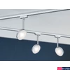 Kép 4/5 - Paulmann 96891 URail Discus sínes LED spotlámpa, beépített LED, 5,5W, 430 lm, 2700K melegfehér, matt króm, fényerőszabályozható