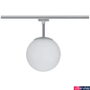 Kép 4/5 - Paulmann 97602 URail Globe sínes lámpa, 230V, E14 foglalat, max 20W, króm/opál, 20 cm átmérő