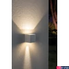 Kép 5/5 - Paulmann 18001 Cybo kültéri fali lámpa, lefelé és felfelé világít, fehér, 2700K melegfehér, beépített LED, 355 lm, IP65