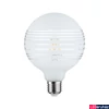 Kép 5/5 - Paulmann 28744 Design fényforrás, design effekt, fehér, fényerőszabályozható, ezüst, 2700K melegfehér, E27 foglalat, 470 lm