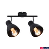 Kép 6/8 - Paulmann 66760 Spotlight Daví spotlámpa, fekete, 2x E27 foglalat, IP20