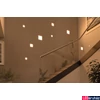 Kép 5/5 - Paulmann 92394 Veluna Varifit LED panel, négyzet, üveg, 3000K melegfehér, beépített LED, 900 lm, IP44