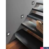 Kép 6/7 - Paulmann 93094 LED Recessed Edge Quadro beépíthető lámpa, kerek, fekete, 2700K melegfehér, 50 lm