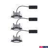 Kép 6/7 - Paulmann 93096 LED Recessed Calla fürdőszobai beépíthető lámpa, kerek, fekete, 3000K-6500K változtatható, 400 lm, IP65