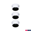 Kép 6/9 - Paulmann 93377 LED Recessed Gil Coin beépíthető lámpa, 68 mmx68 mm, kerek, fekete, 2700K melegfehér, 3x Coin foglalat, 470 lm, IP44