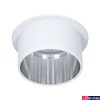 Kép 6/9 - Paulmann 93384 LED Recessed Gil Coin beépíthető lámpa, 68 mmx68 mm, kerek, szálcsiszolt acél, 2700K melegfehér, beépített LED, 470lm, IP44