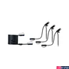 Kép 5/5 - Paulmann 94156 Plug&Shine Platini 3 db-os leszúrható LED kerti spotlámpa kiegészítő szett 5 m vezetékkel, 24V, 7,5W, 3000K, 90 lm, antracit, 45°, IP65