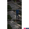 Kép 6/6 - Paulmann 94238 Aron kültéri beépíthető lámpa, négyzet, szolár, lépésálló, fehér, 3000K melegfehér, beépített LED, 50 lm, IP67