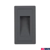 Kép 6/6 - Paulmann 94382 Wall DL kültéri beépíthető lámpa, 103 mmx58 mm, négyzet, fekete, 3000K melegfehér, beépített LED, 500 lm, IP44