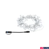 Kép 6/8 - Paulmann 94557 Plug&Shine kültéri fényfűzér, IP44, fekete, 3000K melegfehér, 146 lm, IP44