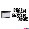 Kép 6/7 - Paulmann 95388 Prem RL kültéri fali lámpa, fekete, 3000K melegfehér, beépített LED, 6 lm, IP44