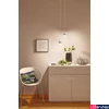 Kép 4/4 - Paulmann 95457 URail Capsule II sínre szerelhető függeszték, beépített LED, 230V, 6W, 2700K melegfehér, 338 lm, króm