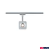 Kép 5/5 - Paulmann 95510 URail Cube sínes LED spotlámpa, beépített LED , 8W, 520 lm, 2700K melegfehér, matt króm, fényerőszabályozható 