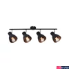 Kép 7/8 - Paulmann 66762 Spotlight Daví spotlámpa, fekete, 4x E27 foglalat, IP20