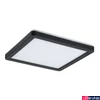 Kép 7/7 - Paulmann 71014 LED Panel Atria Shine mennyezeti lámpa, fekete, 4000K természetes fehér, 900 lm, IP20