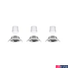 Kép 7/8 - Paulmann 92464 LED Recessed Base Coin spotlámpa, szálcsiszolt, 3000K melegfehér, 430 lm, IP20