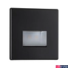 Kép 7/7 - Paulmann 93094 LED Recessed Edge Quadro beépíthető lámpa, kerek, fekete, 2700K melegfehér, 50 lm
