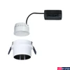 Kép 7/9 - Paulmann 93376 LED Recessed Gil Coin beépíthető lámpa, 68 mmx68 mm, kerek, fekete, 2700K melegfehér, Coin foglalat, 470 lm, IP44