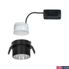 Kép 7/9 - Paulmann 93382 LED Recessed Gil Coin beépíthető lámpa, 68 mmx68 mm, kerek, szálcsiszolt acél, 2700K melegfehér, beépített LED, 470lm, IP44
