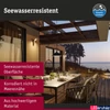 Kép 7/8 - Paulmann 94517 Outdoor Ikosea kültéri fali lámpa, antracit, 3000K melegfehér, 350 lm, IP44
