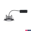 Kép 8/8 - Paulmann 92461 LED Recessed Calla Swivelling fürdőszobai beépíthető lámpa, kerek, fekete, 4000K természetes fehér, 500 lm, IP65