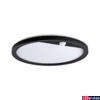 Kép 9/11 - Paulmann 94664 Outdoor Lamina Panel kültéri mennyezeti lámpa, fekete, 3000K melegfehér, 1.200 lm, IP44