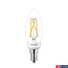 Kép 2/2 - PHILIPS E14 gyertya B35 LED fényforrás, 2200K/2500K/2700K SceneSwitch, 5 W, 470-180-90  lm, CRI 80, 8718699772154