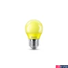 Kép 2/2 - PHILIPS E27 kisgömb P45 LED fényforrás, Sárga, 8718696748602