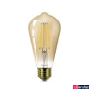 Kép 2/2 - PHILIPS E27 ST64 LED fényforrás, 2200K ultra-melegfehér, 5,8 W, 8719514337794