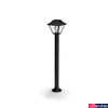 Kép 1/3 - Philips Alpenglow fekete kültéri állólámpa E27 foglalattal, max. 60W, IP44, 89,9 cm magas, 1649730PN